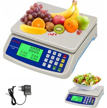 Kuchyňská váha 30KG / 1G PŘESNÁ KUCHYŇSKÁ VÁHA DOMÁCÍ ELEKTRONICKÁ TARA LCD