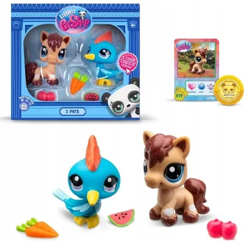 Figurka LITTLEST PET SHOP SADA FIESTA NA FARMĚ - PONÍK A DATEL