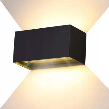 Nástěnné svítidlo 24W nástěnné svítidlo 3000K NOČNÍ LAMPA teplá bílá, svítí nahoru a dolů