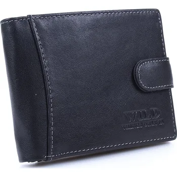 Peněženka WILD Pánská kožená peněženka 5503 černá