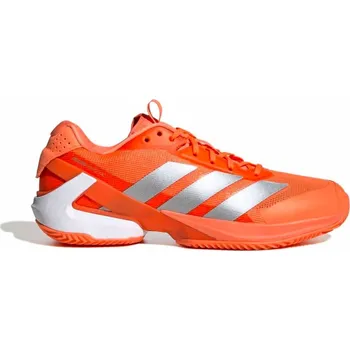 Pánská tenisová obuv Pánská tenisová obuv adidas Adizero Ubersonic 5 Clay Tennis Shoes Lucid Orange/Silver Met./Core Black EUR 44 2/3