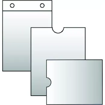 Průhledný obal na stravenky 120 mikronů, horní plnění