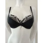 Vyztužená podprsenka s kosticí 047 černá - Kostar