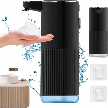 Dávkovač mýdla Bezdotykový dávkovač mýdla Bedee na kuchyňskou dávkovač 380 ml černý