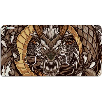 Podložka pod myš VELKÁ PODLOŽKA POD MYŠ MYŠ 120x60cm XXXL KBcustom Psací stůl Dragon 45