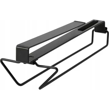 Věšák IKEA PALYCKE Háček Závěsný držák pod poličku na skleničky antracit