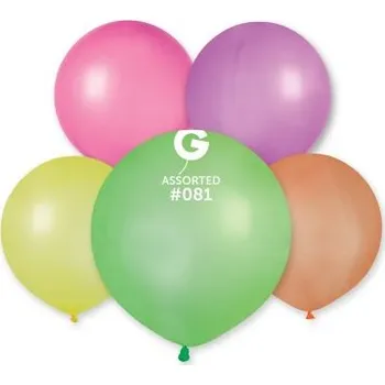 Balónek 48cm/19" #081 NEON barevný mix (50ks/bal)