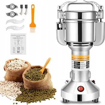 Kuchyňský mlýnek ELEKTRICKÝ MLÝNEK NA KÁVU S KÁMENY, REGULACE HRUBOSTI, VÝKONNÝ, 850W