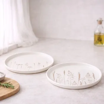 BOLTZE Talíř s květinami Trami Barva: Vlevo