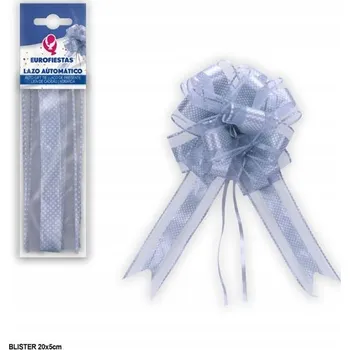 Stuha Elegantní stříbrná stuha na zdobení 3 cm