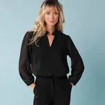 Blancheporte Halenka se sámky, pro menší postavu černá