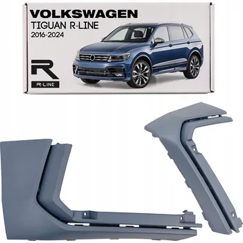 Nárazník VW TIGUAN II R-LINE 2016-2024 MŘÍŽKA PŘEDNÍHO NÁRAZNÍKU PRAVÁ 5NA853212C