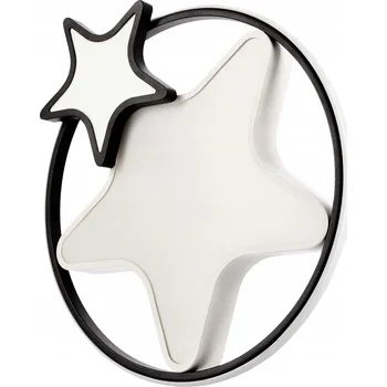 ASTRE stropní lampa - stropní svítidlo hnědá + bílá 36W LED 3000-6500K, bílé stínidlo s pískováním