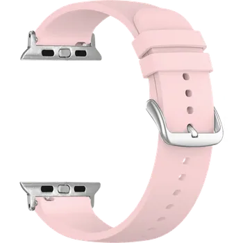 Příslušenství k chytrým hodinkám Světle růžový silikonový řemínek na hodinky pro APPLE WATCH 38-40 mm LSXBPS1 Šířka řemínku pro Apple Watch: 38-40