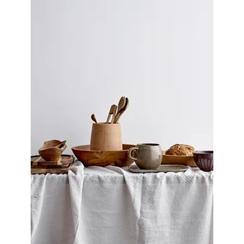 Bloomingville Keramický hrnek Addison 500 ml Hnědá