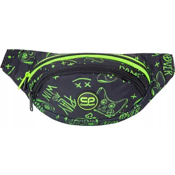 Outdoorové zavazadlo Dětská ledvinka CoolPack černá, zelená