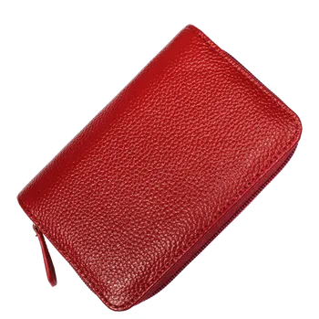 Peněženka NovaKabelka.cz Dámská kožená peněženka WB009 Rosso