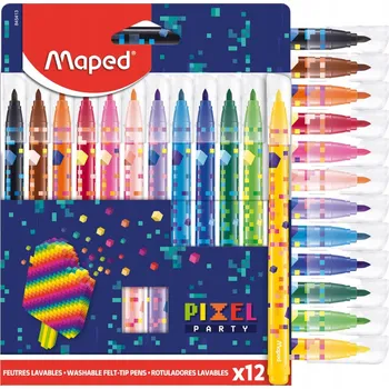 Pixelové Fixy Maped 12 ks