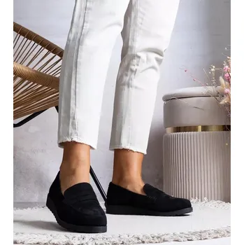 Dámské polobotky Dámské polobotky 210025B Černá - Laura La.Fi černá 38