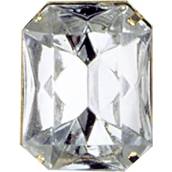 Žertovný předmět Widmann s.r.l. Prsten s velkým kamenem Barva: Bílá