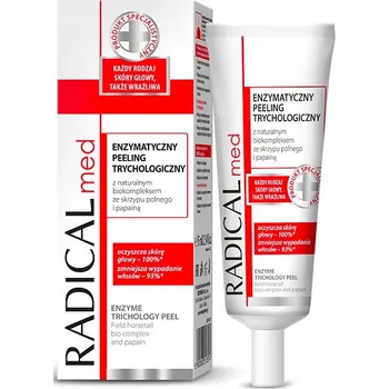 Pleťový peeling Radical med Enzymatický trichologický peeling 75 ml