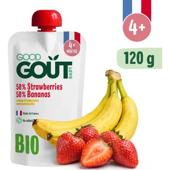 Good Gout BIO Jahoda s banánem (120 g)