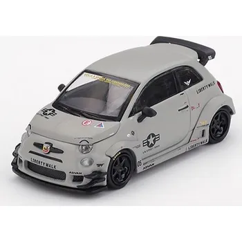 autíčko Fiat 595 Abarth LB-Works x ABAS Works Fighters Blist 1:64 - MiniGT Fiat 500 - model auta 1/64