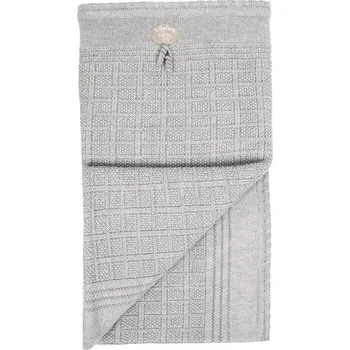 Dětská deka Merino deka Classic "Medium Grey" Lillelam
