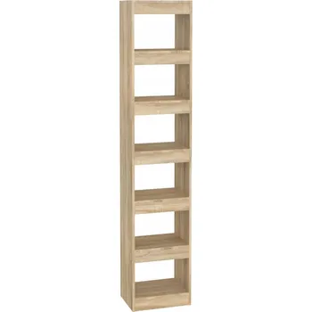 Knihovna Regál Knihovna Přepážka Dub Sonoma 40 x 30 x 198 cm