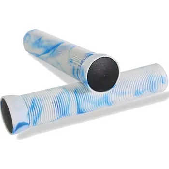 Horské kolo Žíhané rukojeti na kolo - Bílo modré