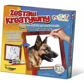 Obraz Kreativní sada na malování - Německý ovčák