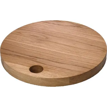 Verlo Tác kruhový s otvorem, dubový pr. 280 mm