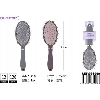 kartáč na vlasy Barevný kartáč na vlasy s masážní funkcí 25x7cm Vysoká kvalita