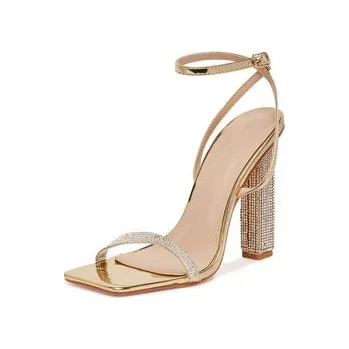 Dámské sandále Sandály DeeZee ZALF1468-5 Zlatá 39