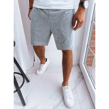Pánské kraťasy Pánské kraťasy sportovní Barva černá DSTREET SX0824 Barva: Šedá - světle, Velikost: M