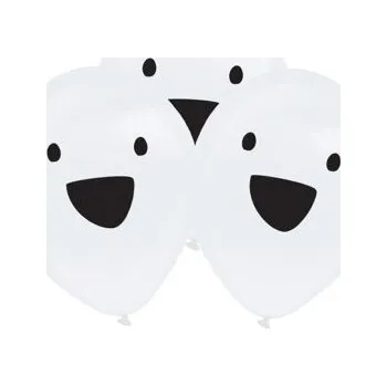 Balónek Latexové balónky LED Amscan duchové 11" 4 kusy