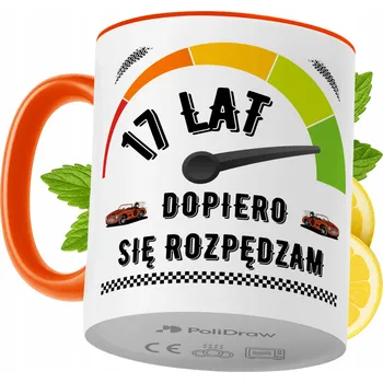 Hrnek Polidraw Hrnek Polidraw Narozeniny17 keramika 330 ml