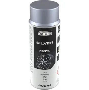 Barva ve spreji Troton IT Akrylový lak stříbro sprej / 400ml