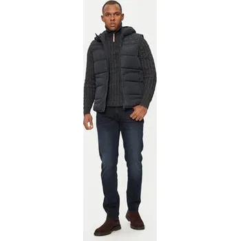 Pánská vesta Geox Sportovní vesta Magnete M4628P T3144 F1624 Tmavomodrá Regular Fit 46