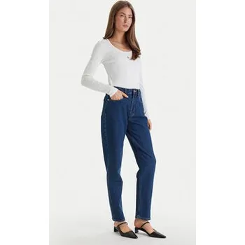 Pánské oblečení Calvin Klein Jeans Jeansy LV047F492G Modrá Mom Fit 32