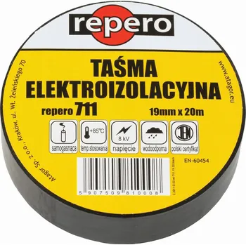 Elektroizolační páska Repero PVC 19 mm x 25 m