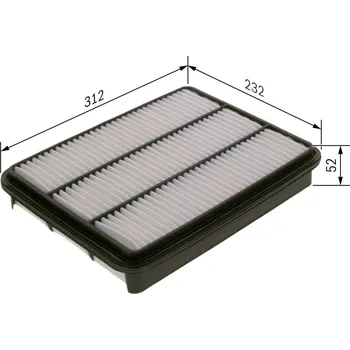 Vzduchový filtr Vzduchový filtr BOSCH F 026 400 225