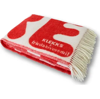 Přehoz na lůžko KLEKKS Vlněný pléd Klekks No. 11 (130 x 200 cm)