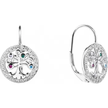 Souprava šperků Bealio BEALIO Stříbrné náušnice STROM ŽIVOTA 03-12352-2655