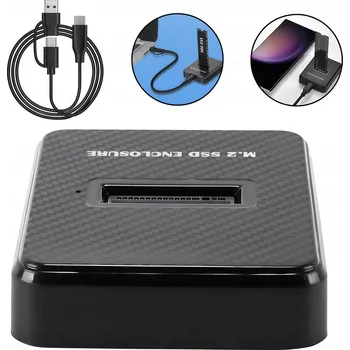 EXTERNÍ BOX PRO SSD M.2 10 GB/S USB-C PRO PŘENOSNÉ ÚLOŽIŠTĚ