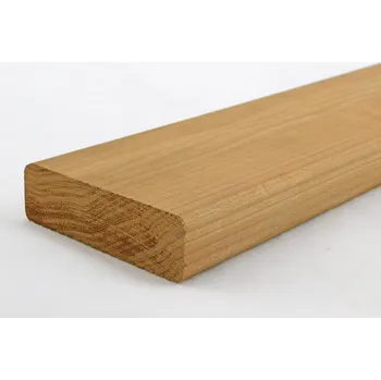 Sauna Lavičková prkna (profil saunový) 25 x 85 x 2500 mm OSIKA Thermo AA (6ks), oboustranné (vroubky/hladké)