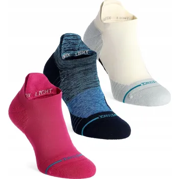 Dámské ponožky Dámské běžecké Ponožky Stance Pick It Up 3 Pack - magenta, velikost 38-42
