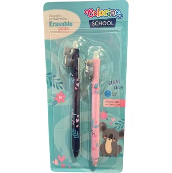 Patio COLORINO KOALA modré mazací Propiska 2 KS