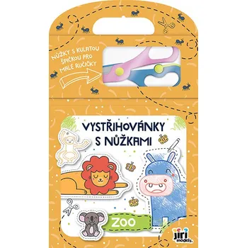 omalovánky Jiri Models Vystřihovánky s nůžkami Zoo