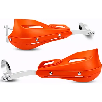 Motocyklový chránič kolene a holeně Chránič řídítek TXR oranžový